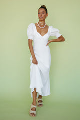 Calyx Maxi Dress White