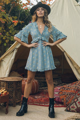 Focus On A Dream Dress Grey
