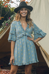Focus On A Dream Dress Grey