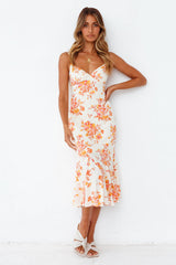 Coastal Sunrise Midi Dress