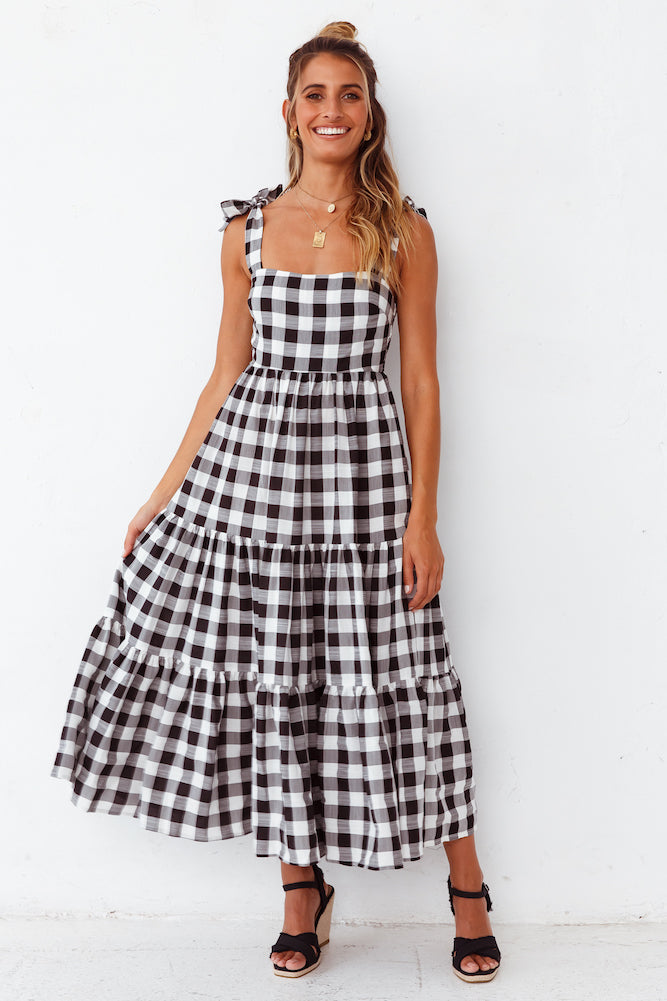 Life Goes On Midi Dress